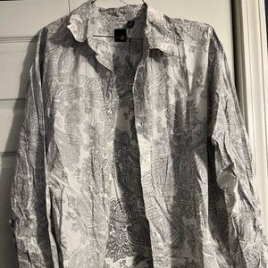 New mens J – FERRAR size 19/19 1/2 long sleeve, button-down dress shirt